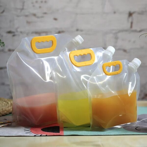 liquid pouch with spout supplier