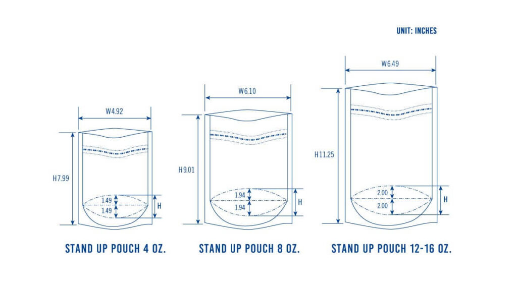 stand up pouches manufacturer