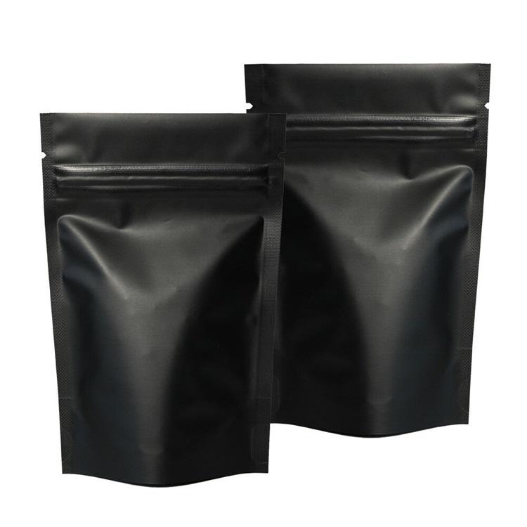 black stand up pouch