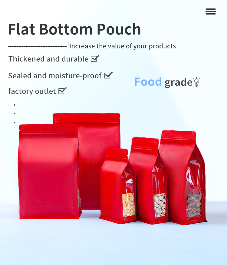 flat bottom pouch manufacturers