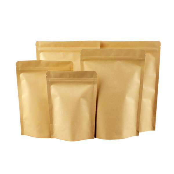 kraft paper stand up pouches manufacturer