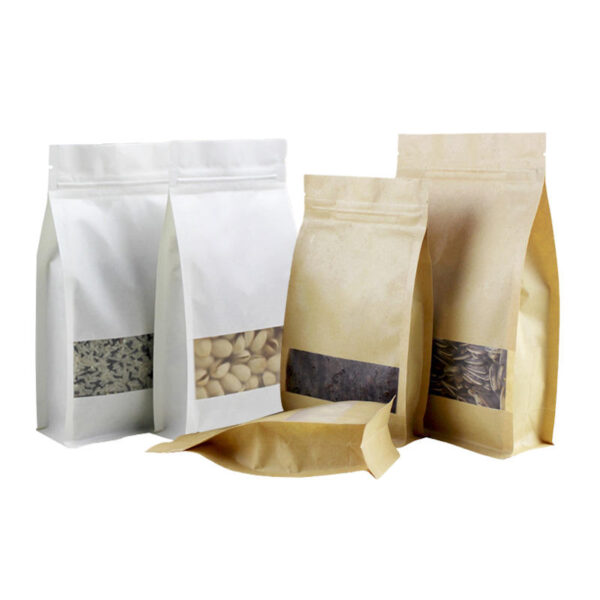 ziplock kraft paper pouch supplier