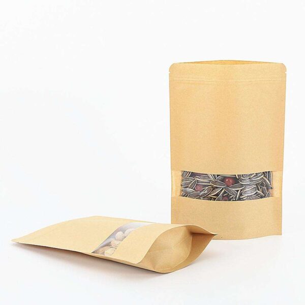 paper stand up pouch with zipper manufacturer