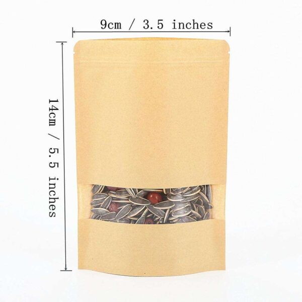 paper stand up pouch with zipper wholesale