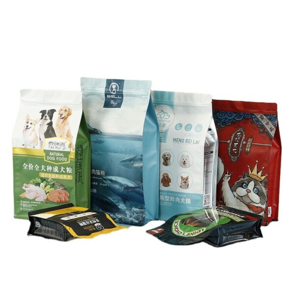 pet food flat bottom pouch