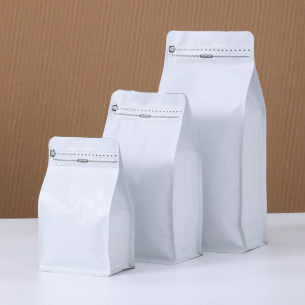 resealable kraft bags with window