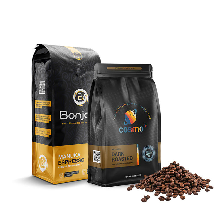 Coffee packaging supplier solution - Side profile