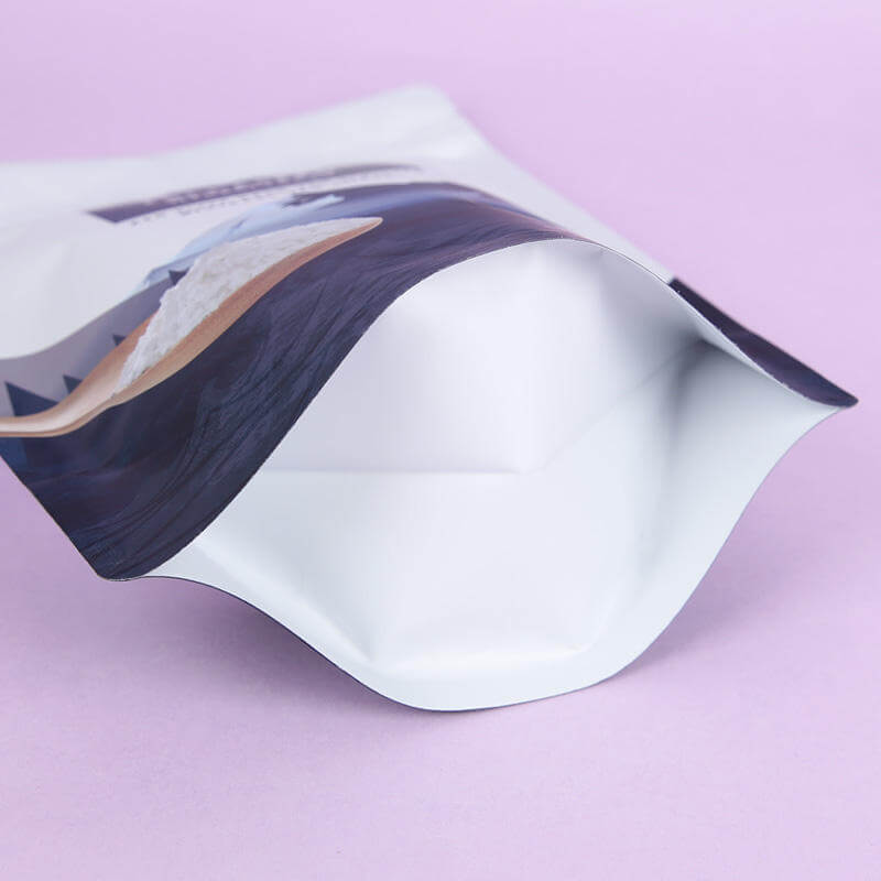 Printed stand up pouches with dosage indicators