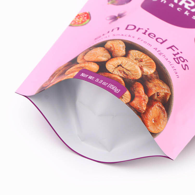 Custom nut pouches bulk packaging
