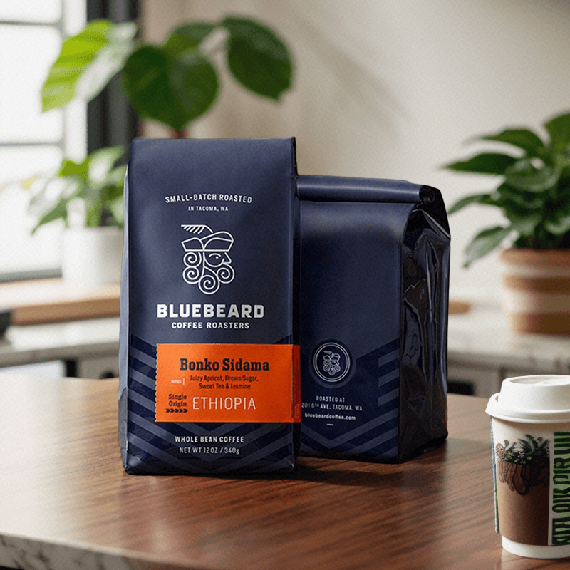 Premium coffee bag supplier solution - Open view