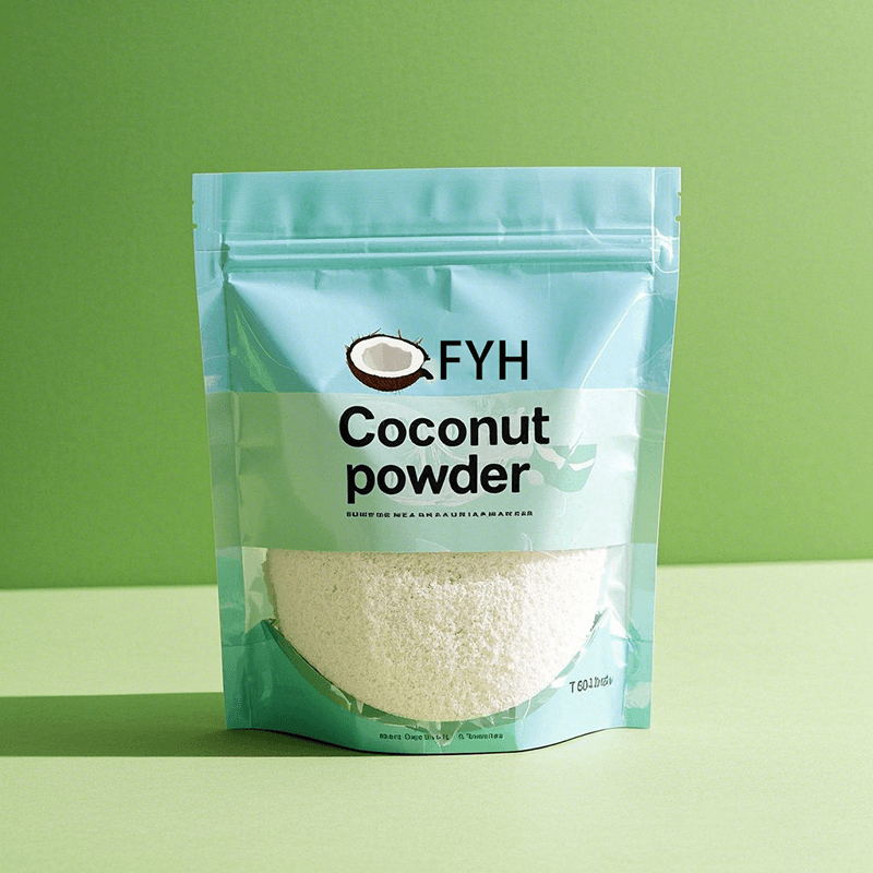Bulk coconut flour stand-up pouches shipping