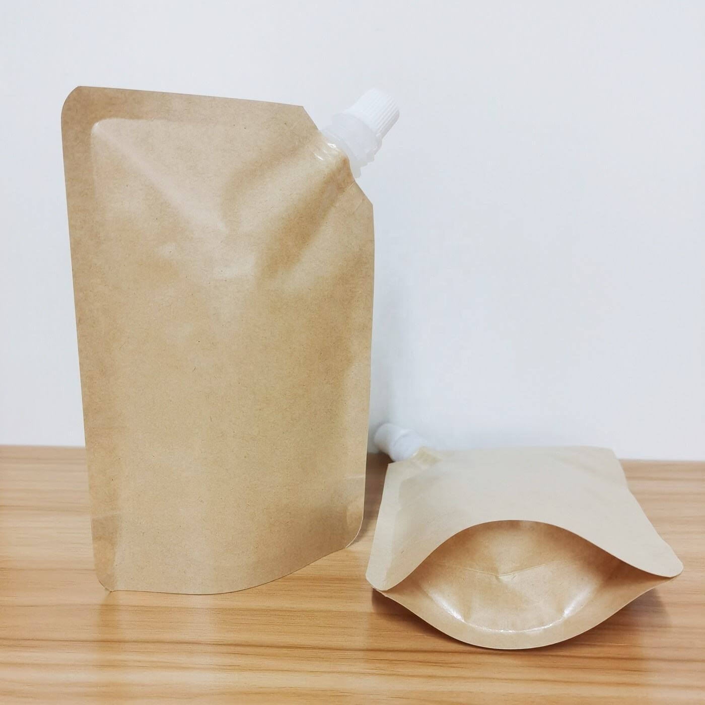 Recyclable stand up pouches eco-certified