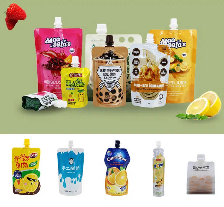 Food Grade Spout Pouch Packaging