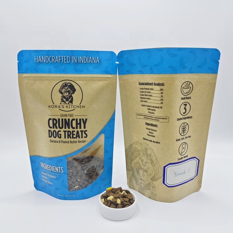 USDA certified pet food pouch by eco-friendly manufacturer