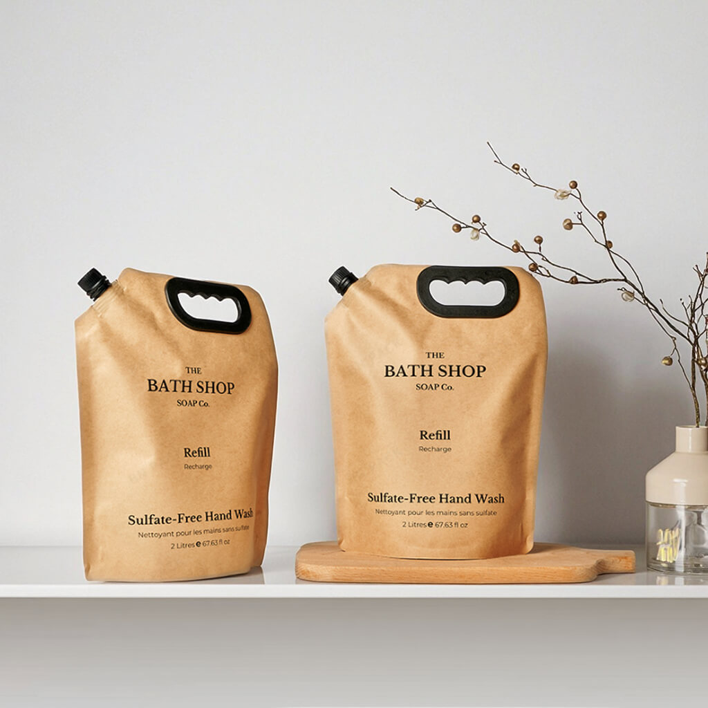 shampoo stand up pouches manufacturer