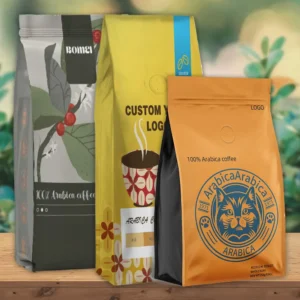 Custom Printed Ground Coffee Bags