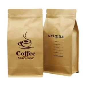 Certified Compostable Kraft Coffee Bags