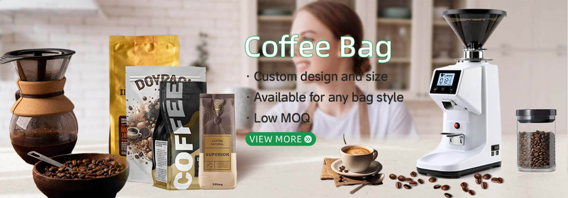 Custom Coffee Packaging Bags Manufacturer - Foshan Ruihong