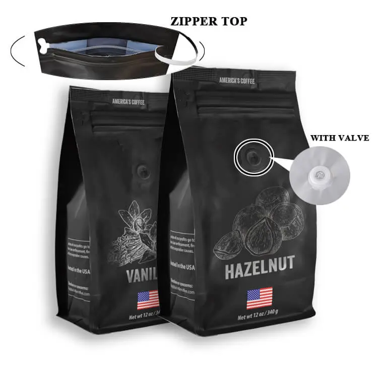 One-Way Degassing Valve Mechanism in Coffee Bags