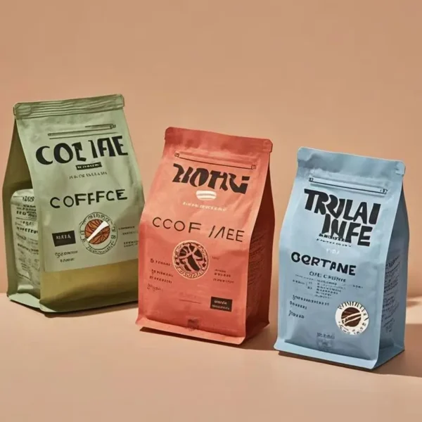 Custom 12oz Coffee Bean Packaging Bags