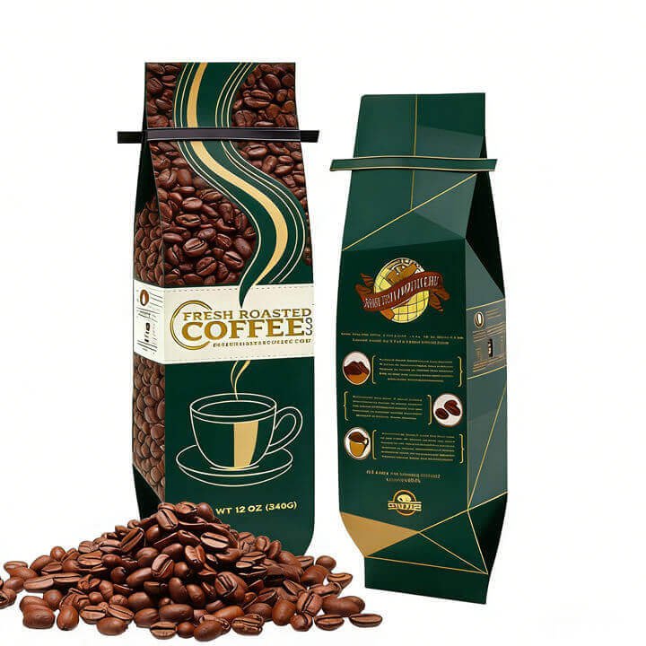 Aluminum foil coffee packaging