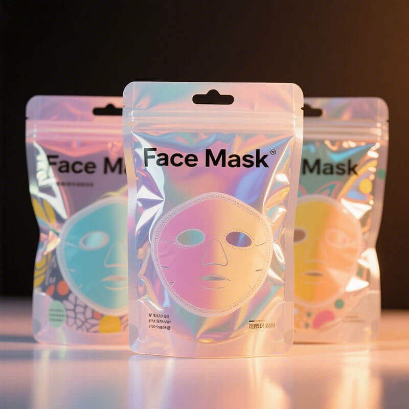Stand up pouches for cosmetic packaging