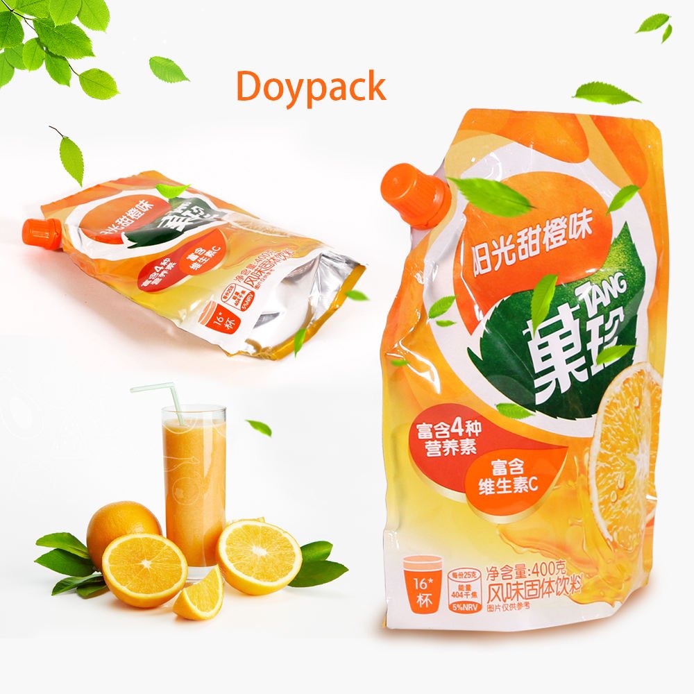 Beverage & Sauce Packaging - Liquid Spout Pouches