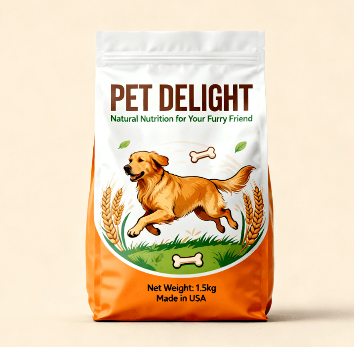 Bulk pet food packaging bags 10kg 20kg wholesale