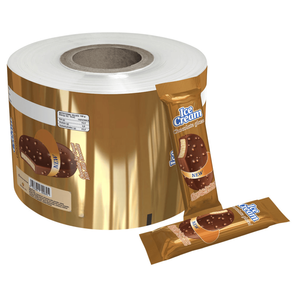 Chocolate Packaging Roll Film with cold seal option