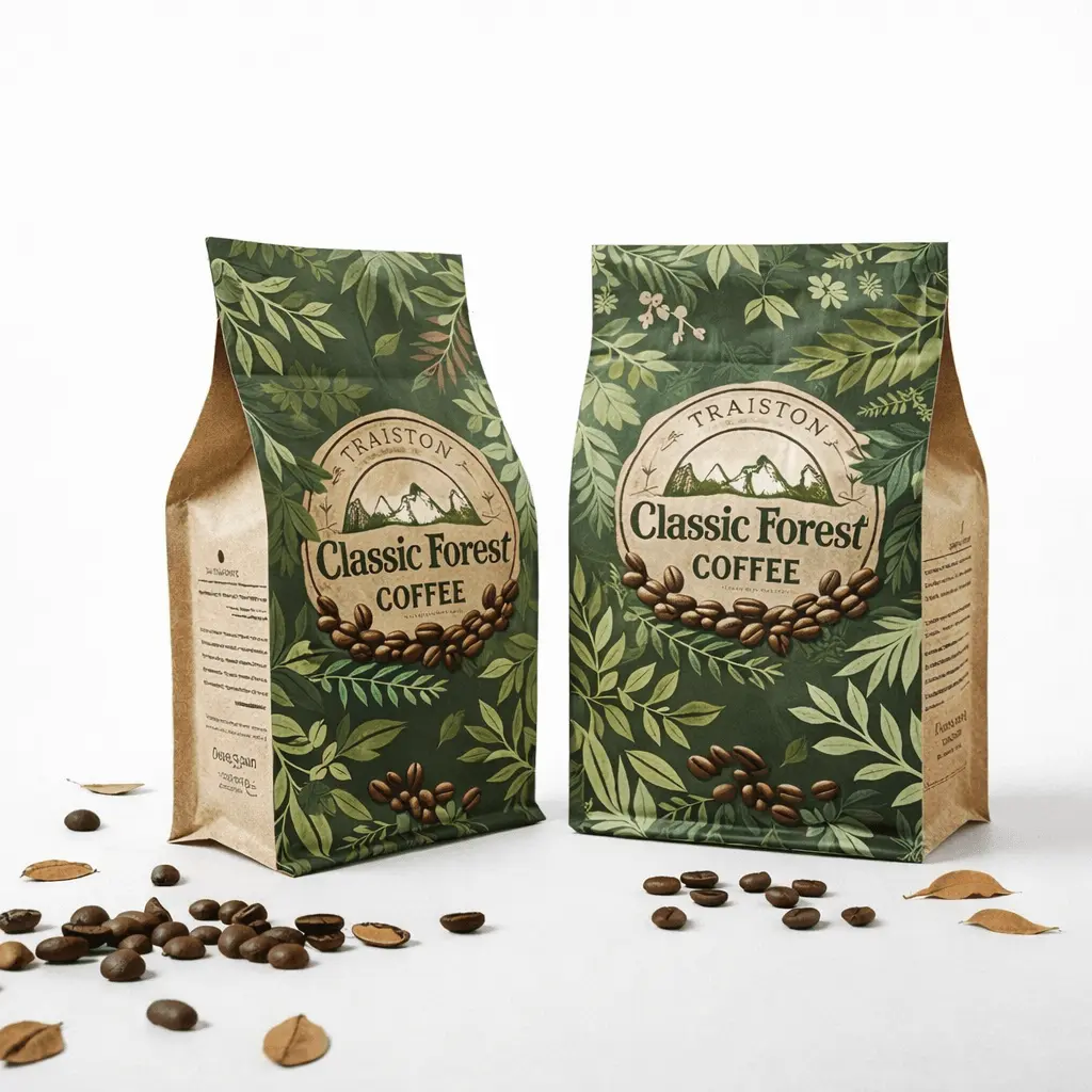 Biodegradable coffee packaging sustainable eco-friendly solutions