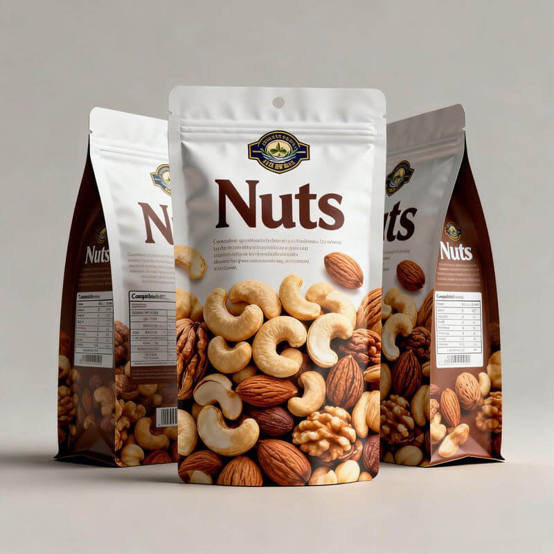 Custom Printed Nut Bags
