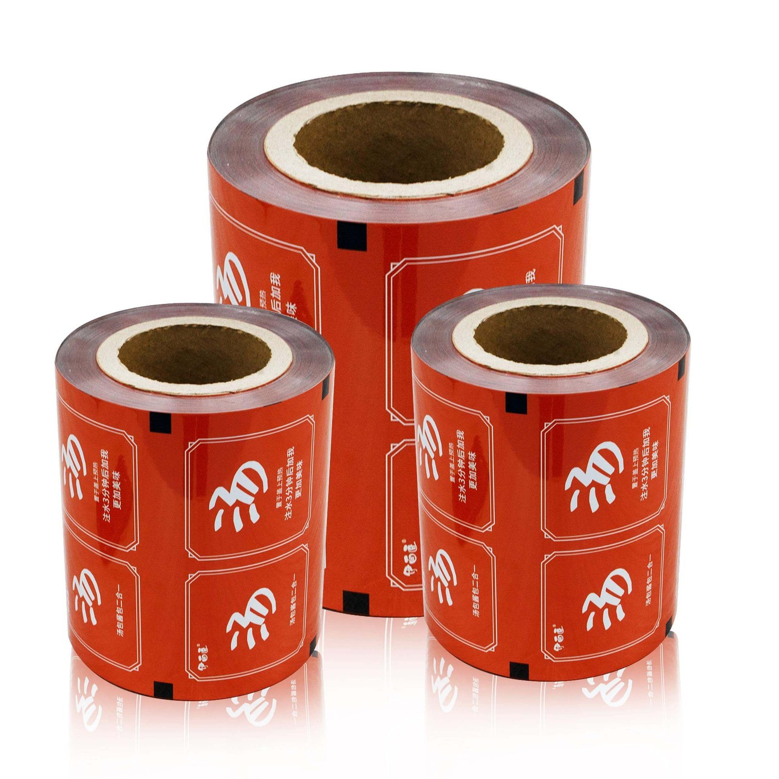 Custom printed candy roll film for VFFS machines