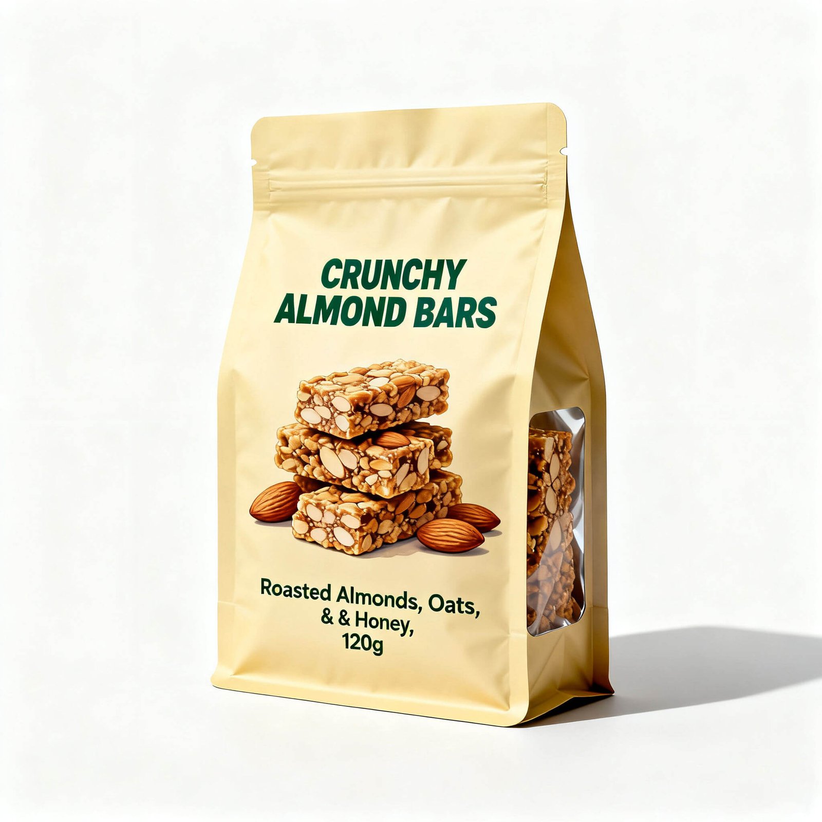Flat Bottom Snack Bags - premium rigid display packaging
