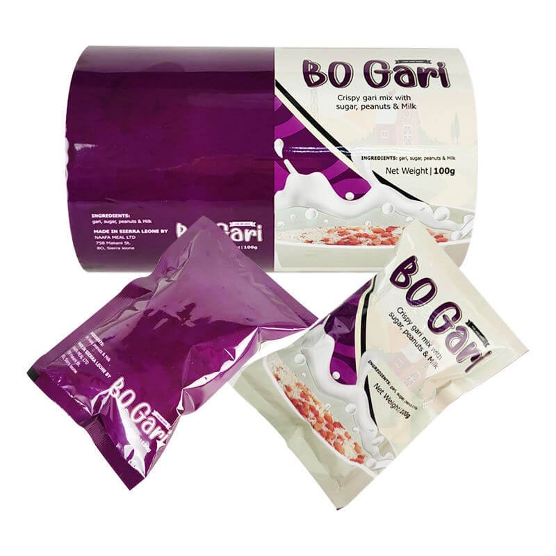 Granola Packaging Film with resealable option