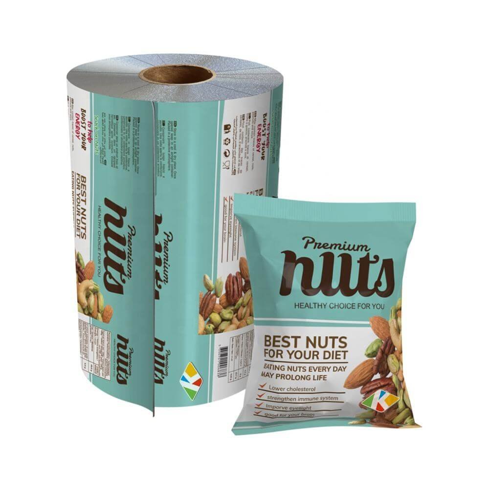 Flexible packaging roll film used for coffee packaging with high barrier