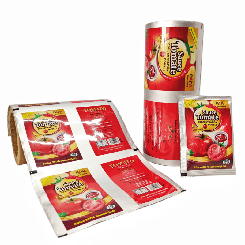 Sauce Packaging Film for liquid and paste