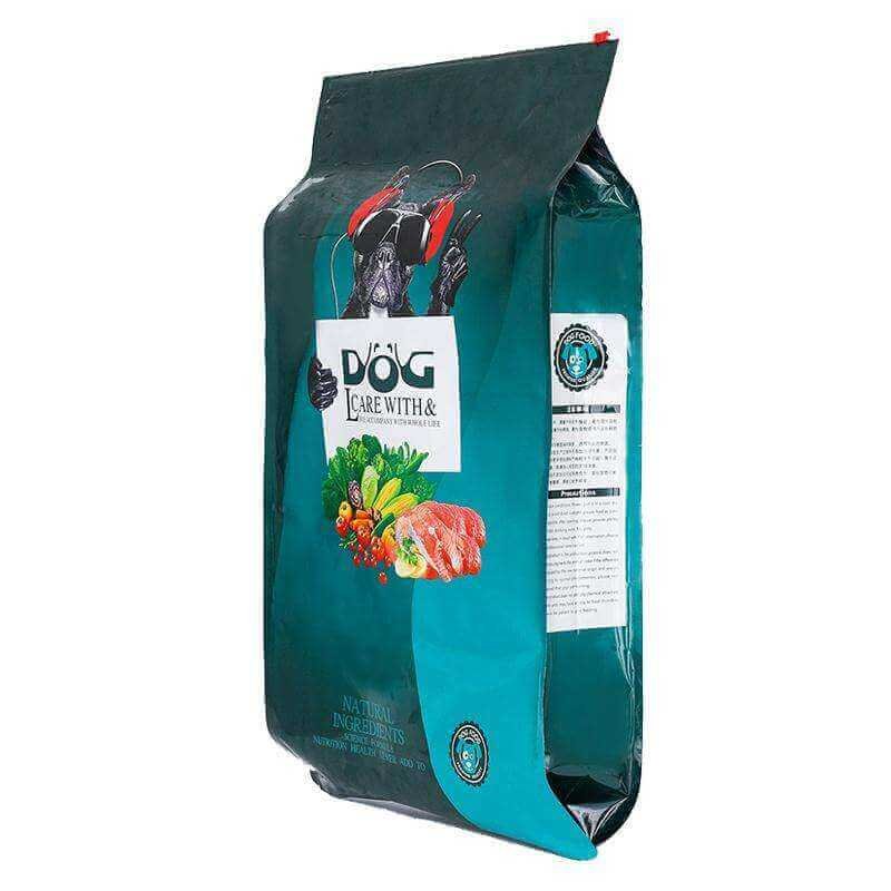 Side gusset pet food bags bulk dog food packaging