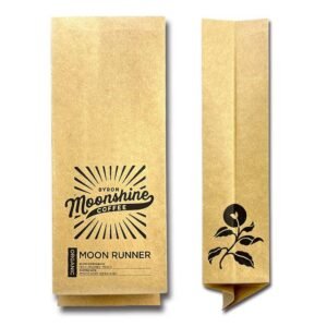 Four side seal sachet with flat sealed edges and crisp square corners for a clean retail shelf look